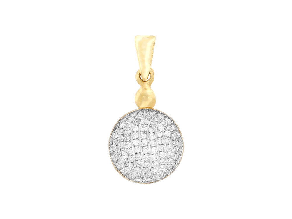 Pandantiv aur alb galben roz pietre diamante speciale modele deosebite - Magazin Bijuterii Lux Aur si Diamante RozaOro